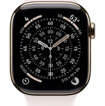 Apple Watch S11 Cell - 46mm Sport Band zlaté/světleruměné M/L