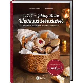 1,2,3 - fertig ist die Weihnachtsbäckerei - Leesker, Christiane