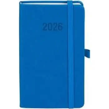 Diář Kalendarz 2026 A6 Memofix TDW niebieski