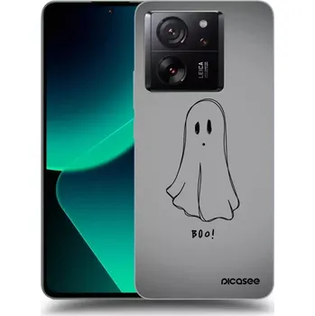 Pouzdro na mobilní telefon Picasee silikonový černý obal pro Xiaomi 13T Pro - Ghost