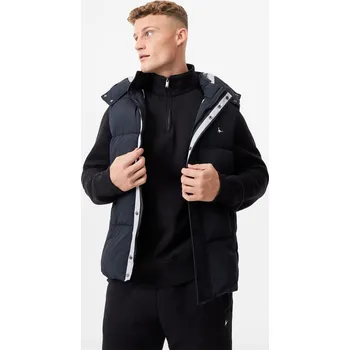 Pánská vesta Bunda Jack Wills Black 1533422 XS