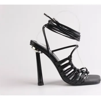 Dámské sandále Chic Black Pu 7717652 3 (36)