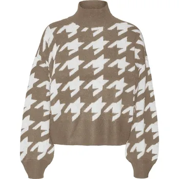 Dámská móda Šaty Vero Moda Silver Mink 8554702 8 (S)