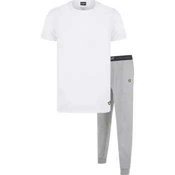 Pánská móda Lyle and Scott White 8160610 XL