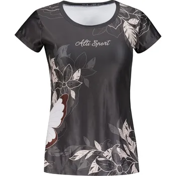 Dámské volnočasové triko premium ALTISPORT VOJ/ALW119TR06 ČERNÁ XXXL