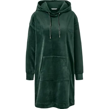 Dámské šaty 688659 - Tchibo - Pohodlné plyšové šaty - pro ženy - vel. M 40/42 - barva: zelená