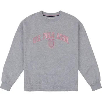 Dámská móda Mikina US Polo Assn Pearl Grey Marl 5002591 8 (XS)
