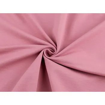 Teplákovina bavlněná nepočesaná jednobarevná