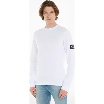 Pánské tričko Tričko Calvin Klein Jeans Bright White 262494 2XL