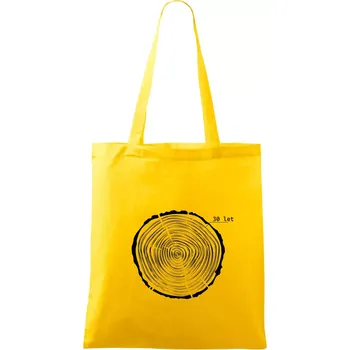 Letokruhy - 30 - Taška bavlněná - 42 x 38 cm ( Žlutá )