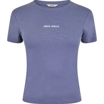 Dámské tričko Tričko Jack Wills Dusky Blue 6644241 8 (XS)
