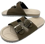 Sport Pánské béžové pantofle Barva: Béžová, Velikost: 45