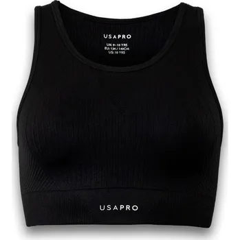 Dívčí spodní prádlo Sportovní podprsenka USA Pro Black 3097384 13 Yrs