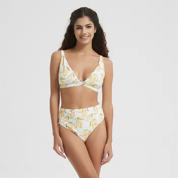 Dámské pyžamo Be You Lemon Print 2302573 22 (4XL)