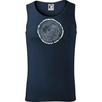 Letokruhy 85 bez věku - Tílko pánské Core - S ( Námořní modrá (velmi tmavá - téměř černá) )