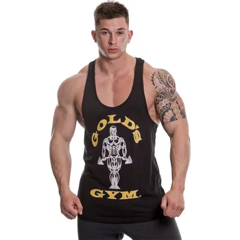 Pánské tričko Tričko Golds Gym Black 1951564 Large