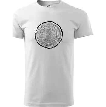 Letokruhy 100 bez věku - Triko extra velké (5-8XL) - 8XL ( Bílá )