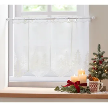 Forbyt Stromečky vyšívané bílá 60 cm