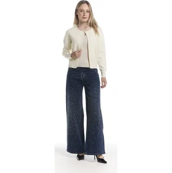 Dámský svetr Kabátek bolerko s knoflíčkem 6236 barva: černá