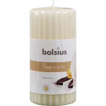bolsius Vonná svíčka True Scents 120/60 mm, vanilka