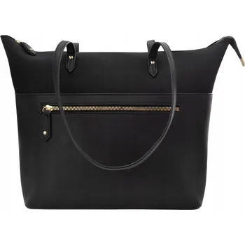 Kabelka Nákupní taška World pl , eko kůže , černá