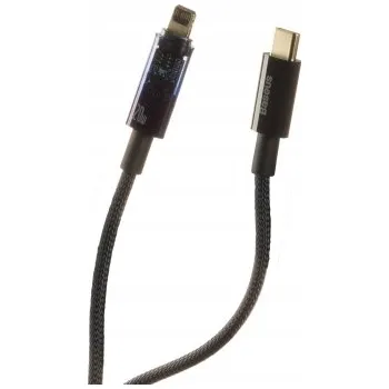 Datový kabel Kabel Baseus USB-C na Apple Lightning 1 m, modrý
