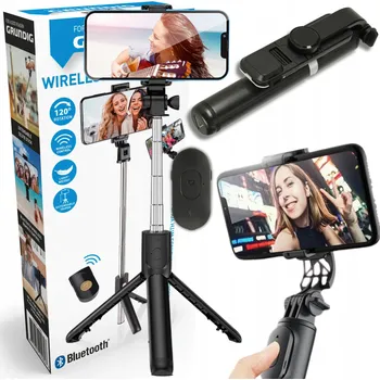 Selfie tyč Selfie tyč / držák Grundig černý