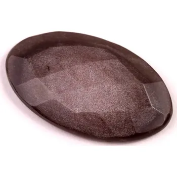 Sběratelství Kabošon Broušený Stříbrný Obsidián č.6734 (33x20x5mm)