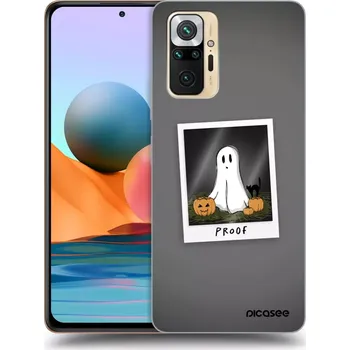 Pouzdro na mobilní telefon Picasee silikonový průhledný obal pro Xiaomi Redmi Note 10 Pro - Proof