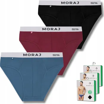 Slipy Pánské bambusové Slipy - MORAJ vel XXL, 3 ks