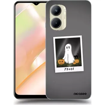 Pouzdro na mobilní telefon Picasee silikonový černý obal pro Realme C33 (2023) - Proof