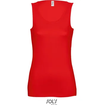 pracovní tričko SOL's Collection Tílko Jane, bez rukávu, dámské COT25147500402-red M Červená