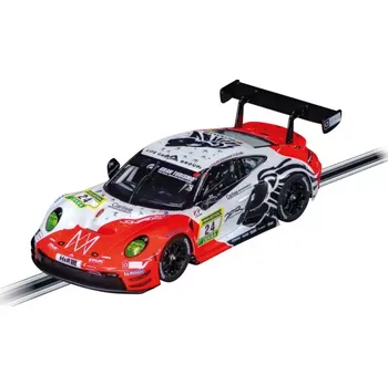 auto na autodráhu Carrera Digital 124 Audi R8 LMS GT3 evo II Abt Sportsline Red Bull č. 7 DTM 2024