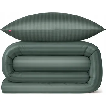 Povlečení DAMAŠEK POVLEČENÍ 140x200 + 1 POVLAK NA POLŠTÁŘ 70x80 SADA POVLEČENÍ 100% BAVLNA