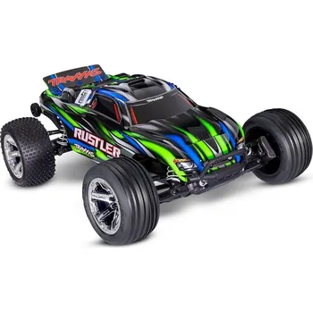 RC model auta Traxxas Rustler 1:10 BL-2s RTR zelený