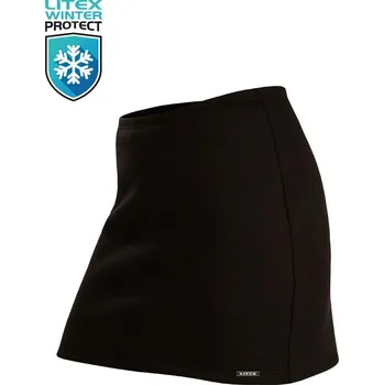 Dámská sukně Zateplený bederní pás LITEX černý Barva: černá, Velikost: M