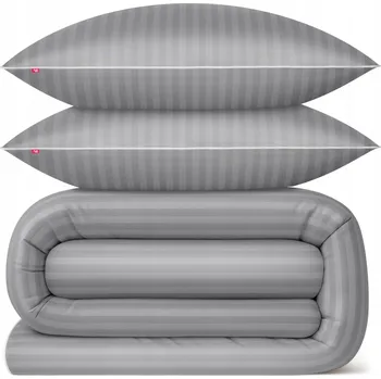 Povlečení POVLEČENÍ DAMAŠEK 160x200 + 2 POVLEČENÍ NA POLŠTÁŘE 70x80 SADA POVLEČENÍ 100% BAVLNA