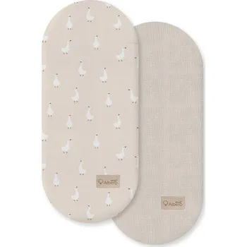 Albero Mio Prostěradlo do korbičky kočárku/ Husičky