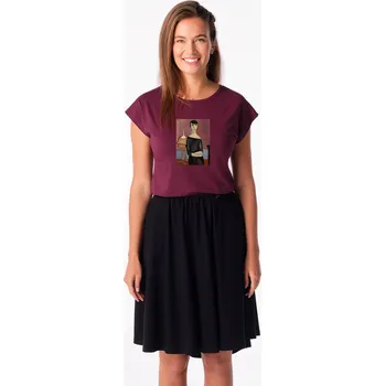 CityZen - PISKAČ Dámské tričko ALTA bordó 36