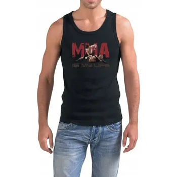 Pánské tílko Striker tílko kulatý výstřih bez rukávů, vícebarevné, velikost XXL