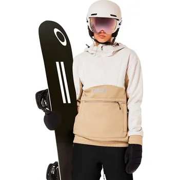 Dámská mikina Technická mikina Oakley W.tnp Nose Grab Softshell Hoodie mist/pebble L 2026 - Odesíláme do 24 hodin