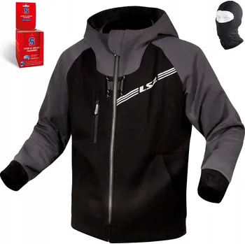 Moto bunda PÁNSKÁ MOTOCYKLOVÁ BUNDA | LS2 THROTTLE | MIKINA MIKINA Z ARAMIDU CITY