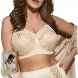 Viki podprsenka s měkkými košíčky hnědá velikost 100E