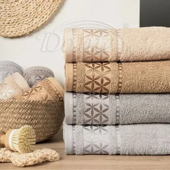 Ručník Dante Ručník PAOLO hnědý,50x90