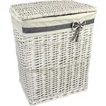 Proutěný koš na prádlo bílý P1373 Provence 72251491
