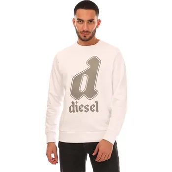 Pánská móda Mikina Diesel White 5405163 3XL