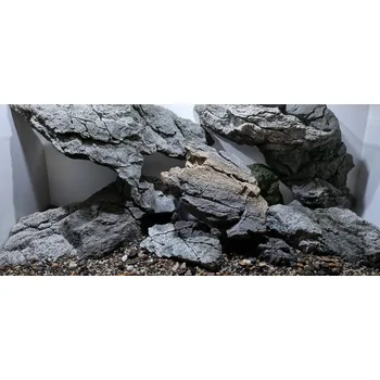 Dekorace do akvária LEGE ARTIS Set modulů č.1 do akvária 150х50/60 cm a Juwel v provedení bez filtru (Rio 400, 450, Vision 450) Alpenkalk