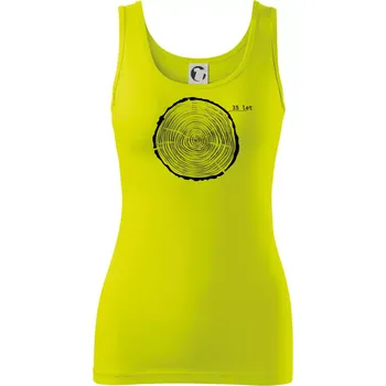 Letokruhy - 35 - Dámské tílko - XS ( Limetková )