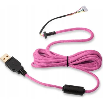 Kabel k myši Glorious Ascended Cord V2 Majin Pink