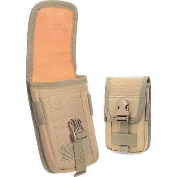 Ledvinka Ledvinka Taktická MOLLE kapsa na telefon khaki béžová